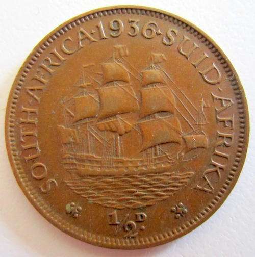 1936 HALF PENNY